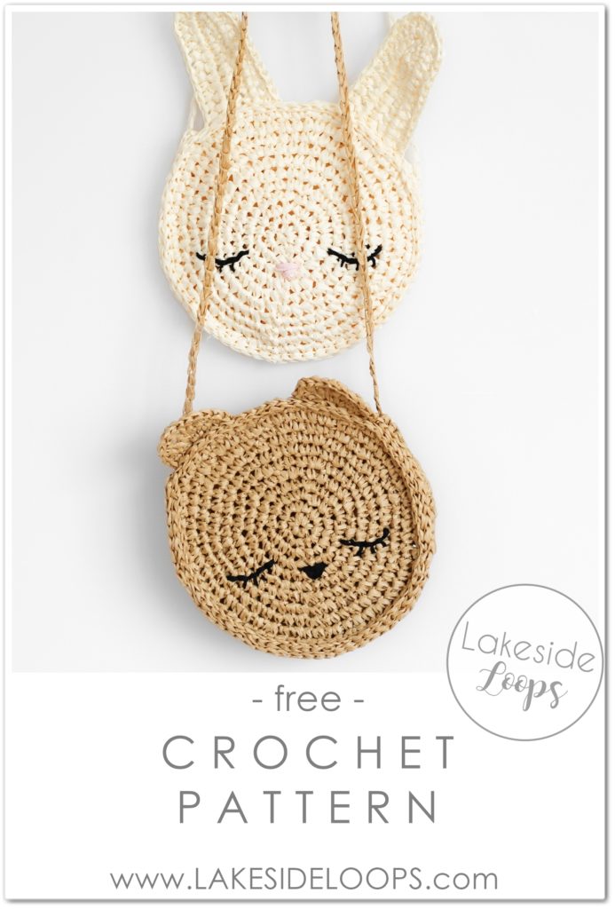 4 in 1 - CROCHET PATTERN - 4 Animal Coin Bag - Bear/ Bunny/ Koala/ Duck  Coin Bag - Crochet Amigurumi - Cochet Pattern - English Pattern