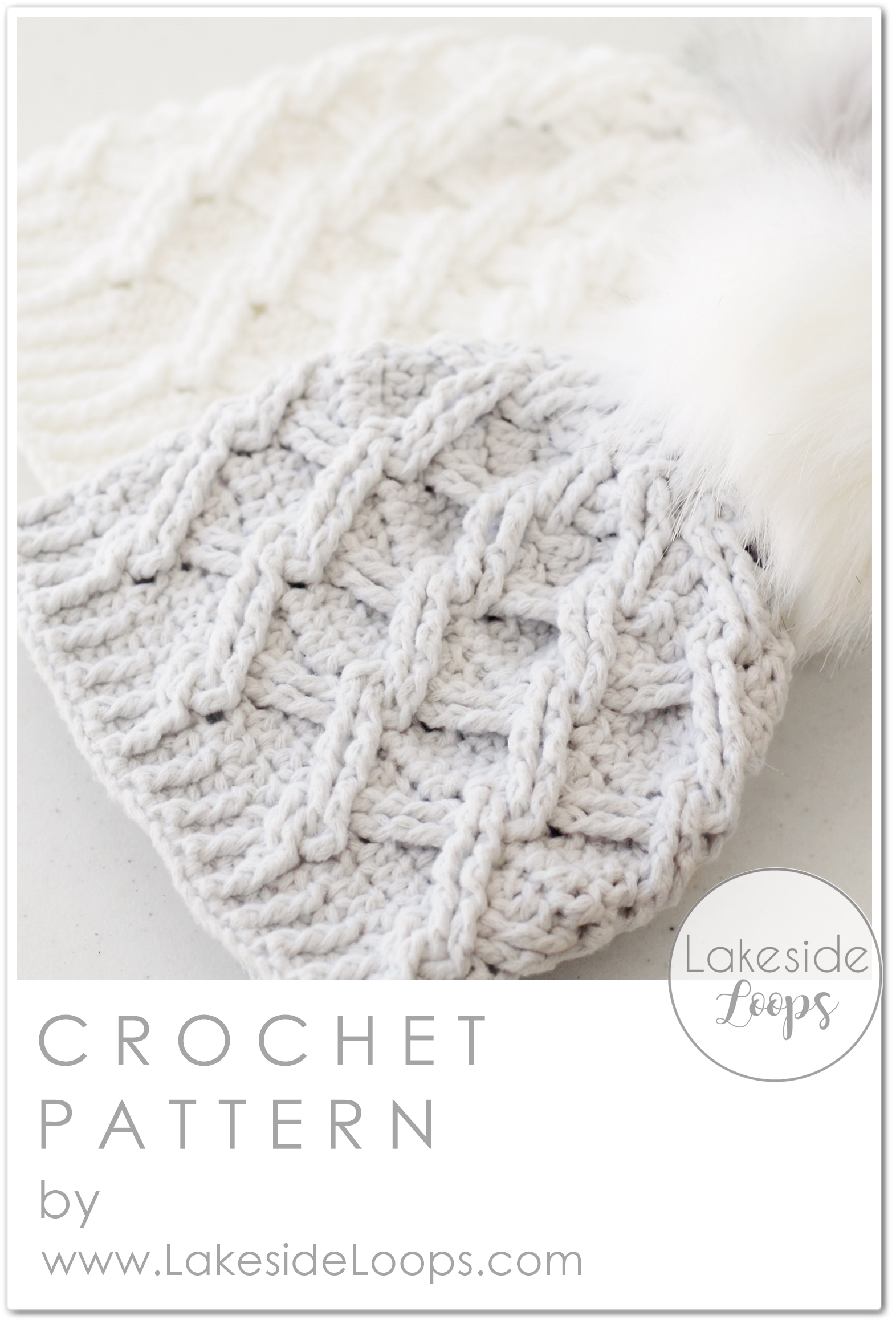 Camdyn Cable Crochet Hat – FREE Pattern – Lakeside Loops