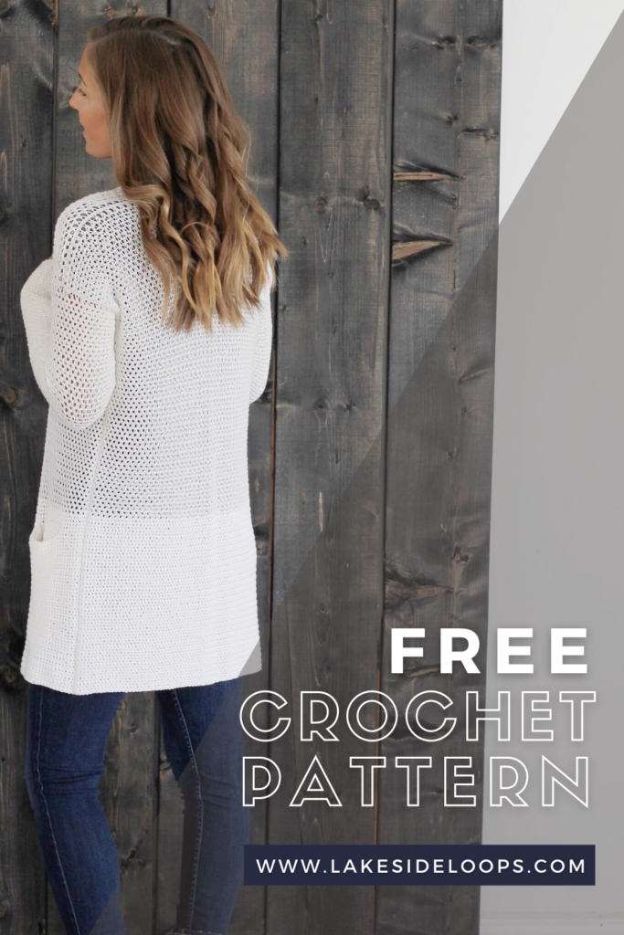 Peyton Crochet Cardigan – FREE PATTERN – Lakeside Loops