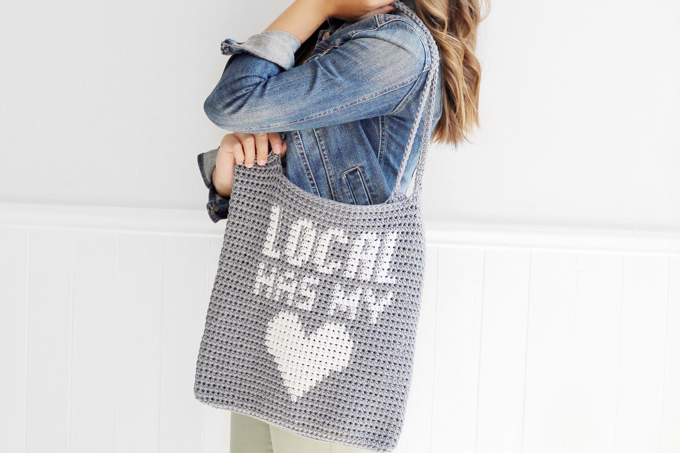 Local Has My Heart Crochet Bag – FREE Pattern – Lakeside Loops